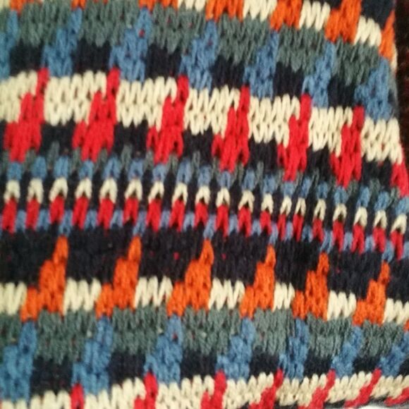 ARDENE Multicolored Colors Stripes Chunky Knit 2 Infinity Scarves NWT - Picture 4 of 11